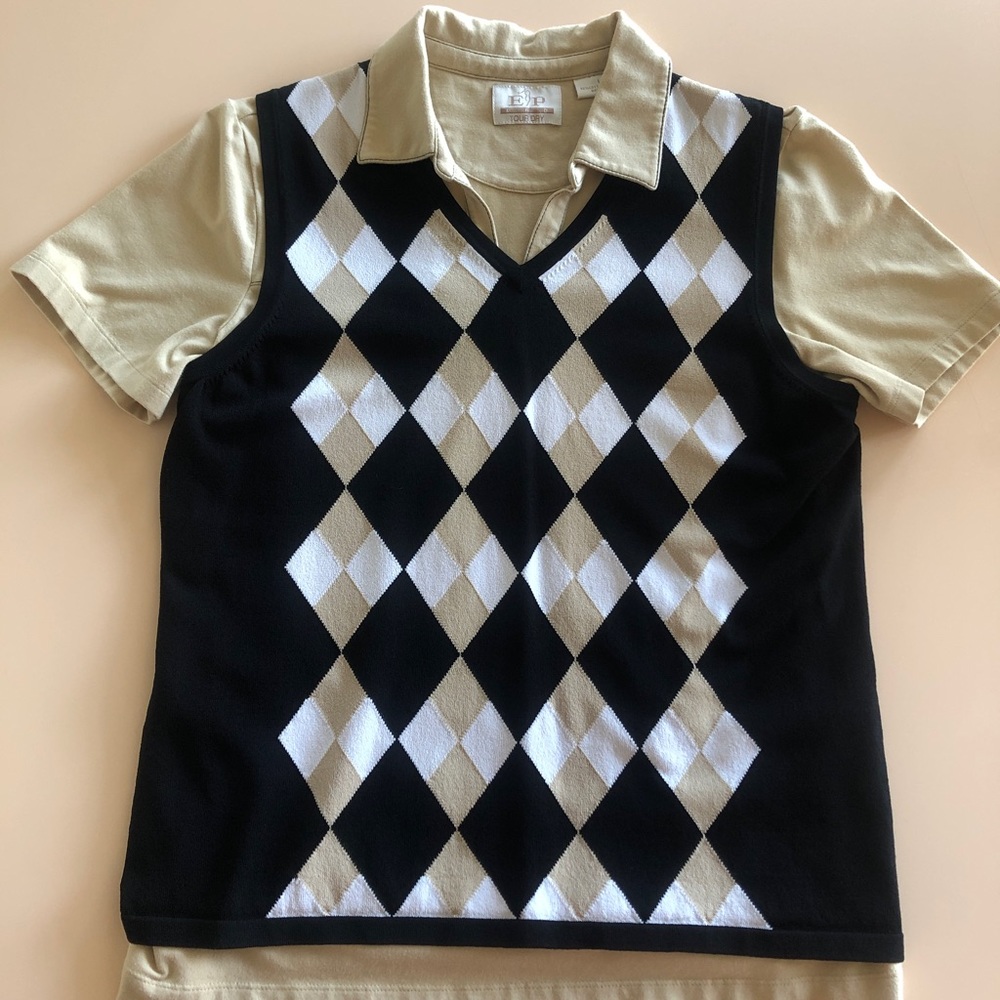 Vintage EP Pro ladies Golf sweater vest set